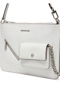 MICHAEL Michael Kors Torebka Jet Set 32S6SJ6F6L Biały. Kolor: biały. Materiał: skórzane #5