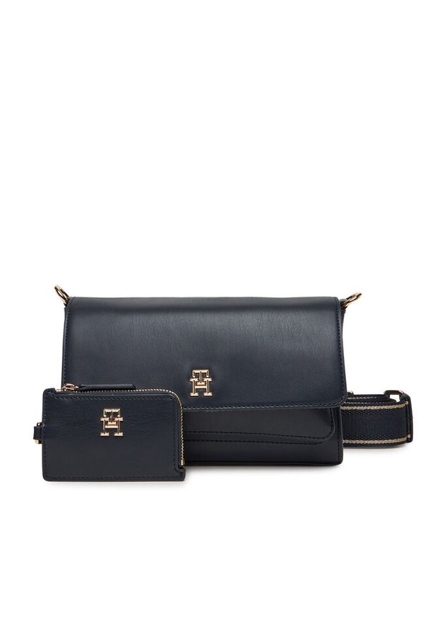 TOMMY HILFIGER - Torebka Tommy Hilfiger. Kolor: niebieski