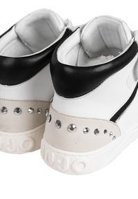 Liu Jo - Liu-Jo Sneakersy | B69005 P0102 | Kobieta | Biały. Zapięcie: bez zapięcia. Kolor: biały. Materiał: materiał, skóra ekologiczna. Wzór: aplikacja