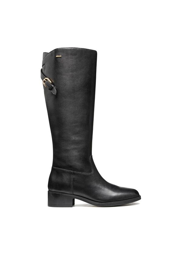 Oficerki Geox. Kolor: czarny