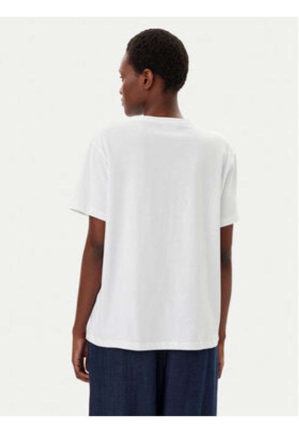 Liu Jo T-Shirt WA5230 JS904 Biały Regular Fit. Kolor: biały. Materiał: bawełna