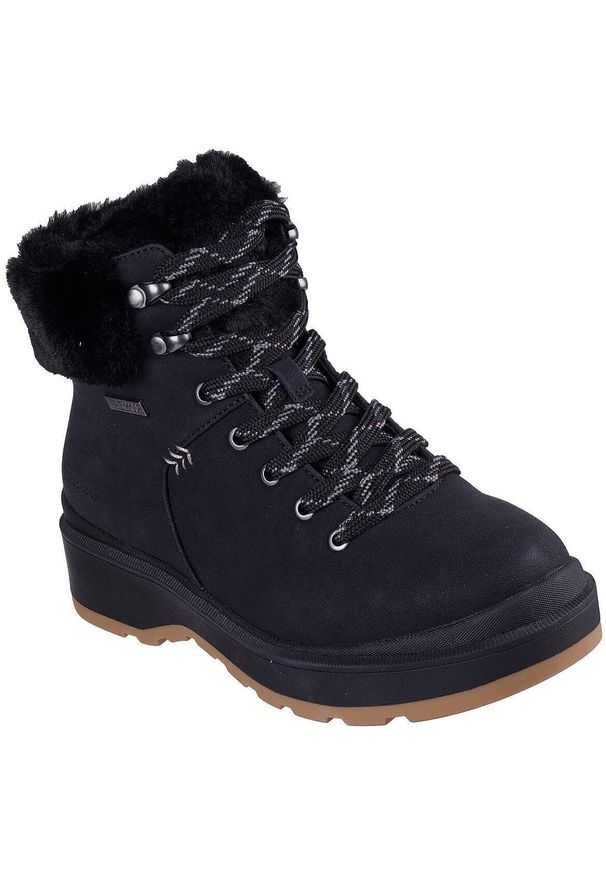 skechers - Buty Skechers Park City, Kobiety. Kolor: czarny. Materiał: materiał, syntetyk. Sport: fitness