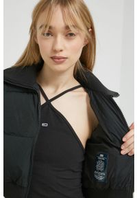 Tommy Jeans kurtka damska kolor czarny zimowa. Kolor: czarny. Materiał: puch, poliamid. Sezon: zima #3