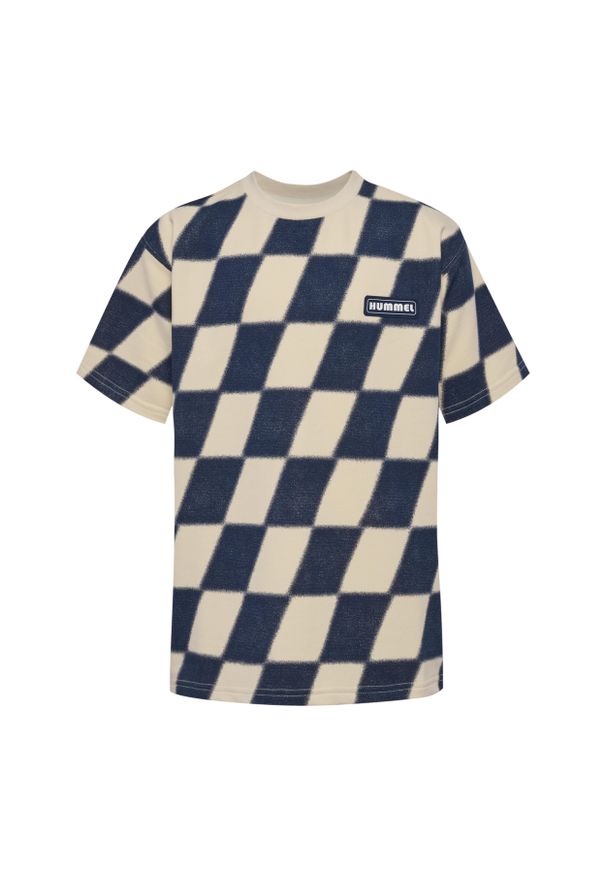 Bluza dziecięca z krótkim rękawem Hummel Pets. Kolor: beżowy. Materiał: materiał. Długość rękawa: krótki rękaw. Długość: krótkie