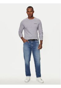 Guess Jeans Longsleeve M4YI54 K8HM0 Szary Slim Fit. Kolor: szary. Materiał: bawełna. Długość rękawa: długi rękaw #2