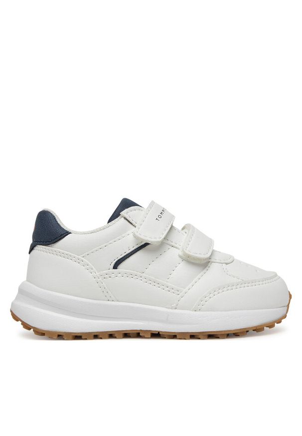 TOMMY HILFIGER - Sneakersy Tommy Hilfiger. Kolor: biały