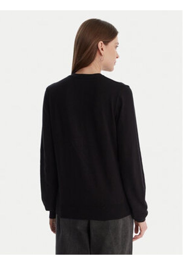 Artigli Sweter ACMA002801 Czarny Regular Fit. Kolor: czarny. Materiał: syntetyk