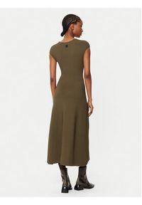 Armani Exchange Sukienka dzianinowa XW000119 AF10352 U6199 Zielony Slim Fit. Kolor: zielony. Materiał: syntetyk #3