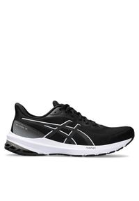 Asics Buty do biegania Gt-1000 12 1011B631 Czarny. Kolor: czarny. Materiał: materiał