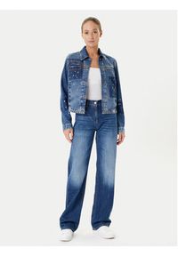 Guess Kurtka jeansowa W5YN69 D5R01 Granatowy Regular Fit. Kolor: niebieski. Materiał: bawełna #5