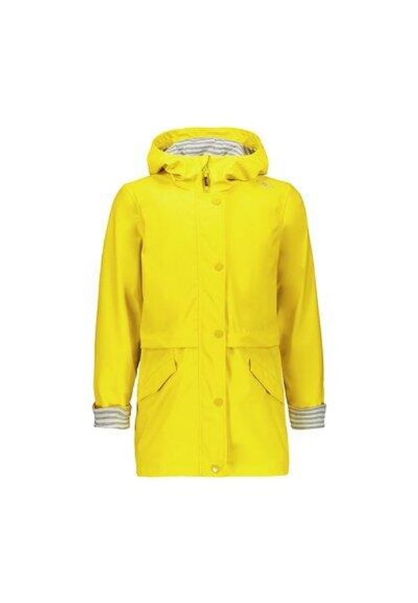 Kurtka z kapturem dla dziecka CMP. Typ kołnierza: kaptur. Kolor: żółty
