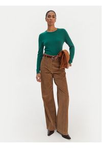 United Colors of Benetton - United Colors Of Benetton Sweter 1002D1K01 Zielony Regular Fit. Kolor: zielony. Materiał: wełna #4