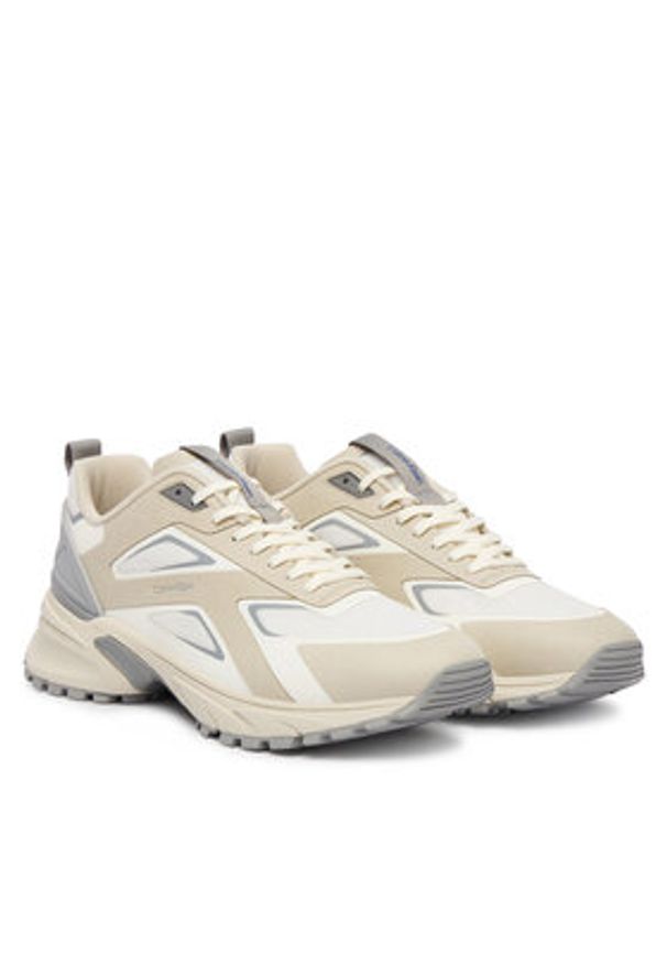 Calvin Klein Sneakersy Hike Runner Laceup Stipe M-Su HM0HM02155 Beżowy. Kolor: beżowy. Materiał: materiał