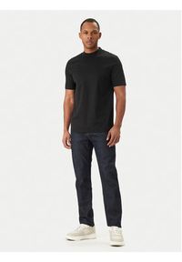 Hugo - HUGO T-Shirt Dimersom 50542968 Czarny Slim Fit. Kolor: czarny. Materiał: bawełna #3