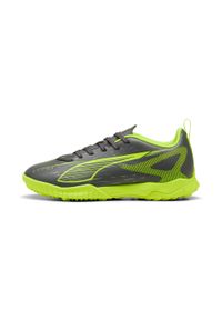 Buty piłkarskie Puma Ultra 5 Play TT. Kolor: szary, wielokolorowy, żółty. Sport: piłka nożna #2