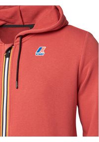 K-Way Bluza Arnel K4115ZW Czerwony Regular Fit. Kolor: czerwony. Materiał: bawełna #4