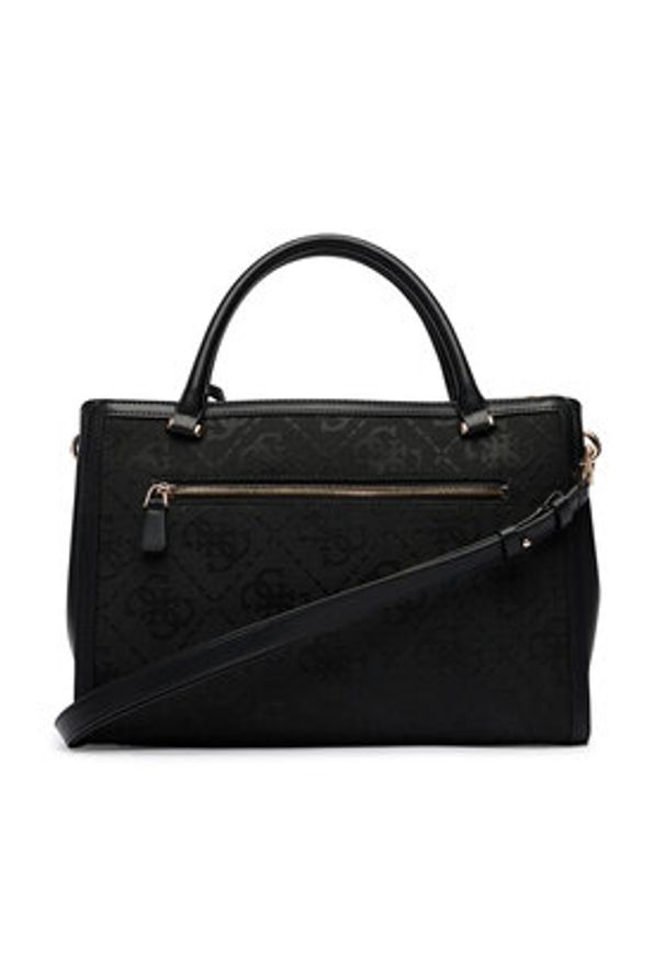 Guess Torebka Audrey Logo HWJG97 55070 Czarny. Kolor: czarny