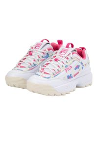 Buty do chodzenia damskie Fila Disruptor F. Kolor: biały. Sport: turystyka piesza