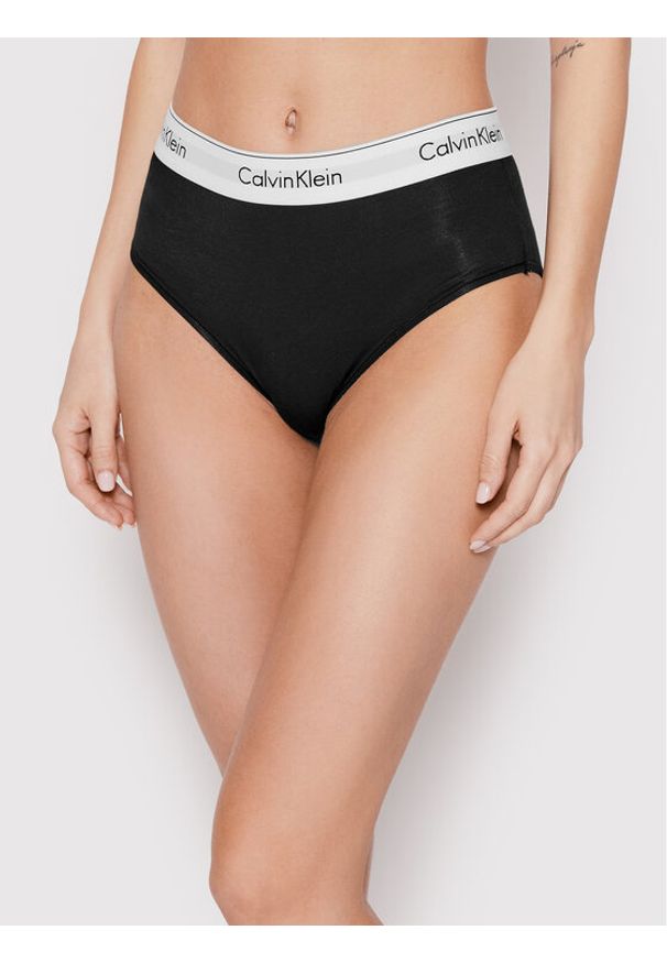 Calvin Klein Underwear Figi klasyczne Modern Cotton 000QF6280E Czarny. Kolor: czarny. Materiał: bawełna