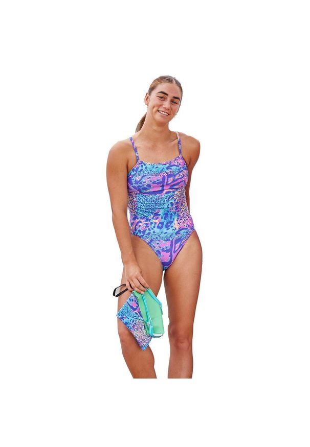 AMANZI - Strój Kąpielowy Amanzi Florentina Proback - Rozmiar 26 (Aus G10). Kolor: czerwony, różowy, wielokolorowy, zielony. Wzór: kolorowy, kwiaty