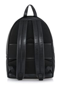 Ochnik - Czarny klasyczny plecak męski. Kolor: czarny. Materiał: nylon. Styl: klasyczny #3