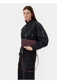 Calvin Klein Torebka K60K612806 Bordowy. Kolor: czerwony. Materiał: skórzane