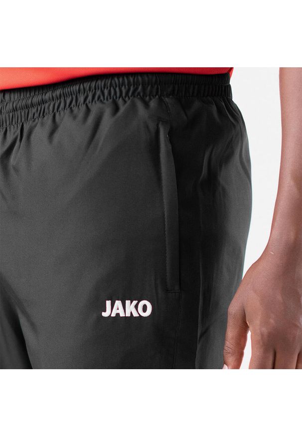 Spodnie dresowe Jako loisir Classico. Kolor: czarny. Materiał: dresówka. Sport: piłka nożna