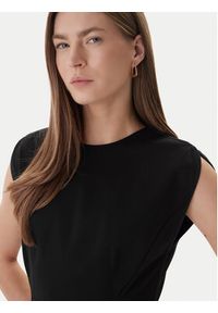 BOSS Sukienka koktajlowa Detira1 50551898 Czarny Slim Fit. Kolor: czarny. Materiał: wiskoza. Styl: wizytowy #2