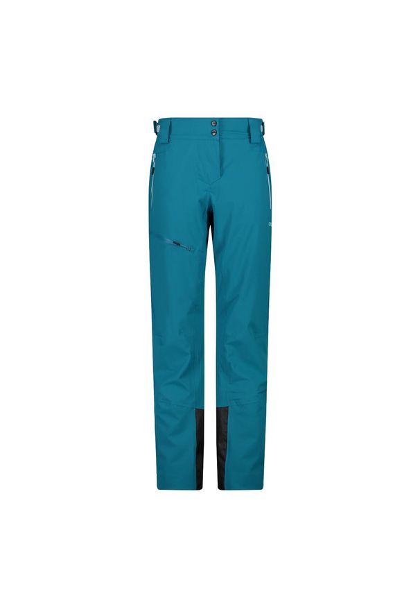 Spodnie damskie narciarskie CMP 34W2046. Kolor: zielony. Sezon: zima. Sport: narciarstwo