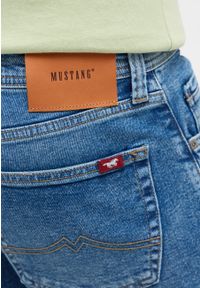 Mustang - Męskie Spodnie Jeansowe MUSTANG Denver Straight Denim Blue 1014878 5000 784 #5