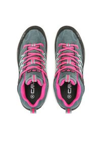 CMP Trekkingi Kids Rigel Low Trekking Shoes Wp 3Q13244J Niebieski. Kolor: niebieski. Materiał: zamsz, skóra. Sport: turystyka piesza #6