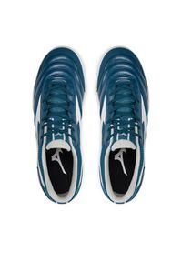 Mizuno Buty do piłki nożnej Mrl Sala Club In Q1GA2403 Niebieski. Kolor: niebieski. Materiał: skóra #4