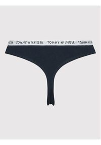 TOMMY HILFIGER - Tommy Hilfiger Komplet 3 par stringów UW0UW02829 Kolorowy. Materiał: bawełna. Wzór: kolorowy #9