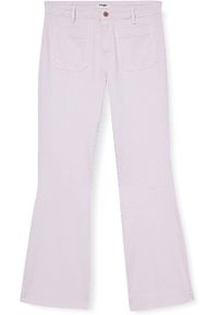 Wrangler - SPODNIE DAMSKIE WRANGLER FLARE LAVENDER HAZE W233MHP14 112127853 #4