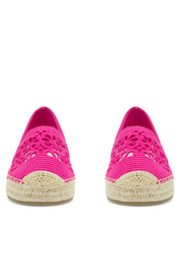 Jenny Fairy Espadryle WSS21119-01 Różowy. Kolor: różowy. Materiał: materiał