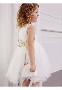 Abel & Lula Sukienka elegancka 5035 Biały Regular Fit. Kolor: biały. Materiał: syntetyk. Styl: elegancki #7