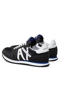 Armani Exchange Sneakersy XUX017 XCC68 K487 Granatowy. Kolor: niebieski. Materiał: skóra #5