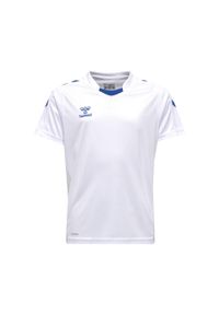 Koszulka dziecięca Hummel hmlCORE XK. Kolor: niebieski, wielokolorowy, biały. Materiał: tkanina. Sport: fitness, piłka nożna #1