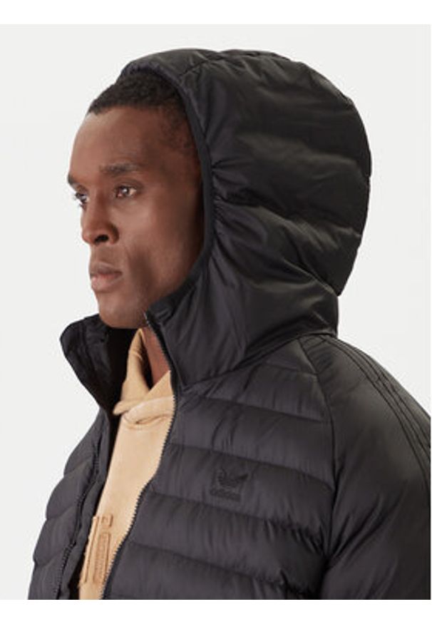 Adidas - adidas Kurtka przejściowa JX4117 Czarny Slim Fit. Kolor: czarny. Materiał: syntetyk