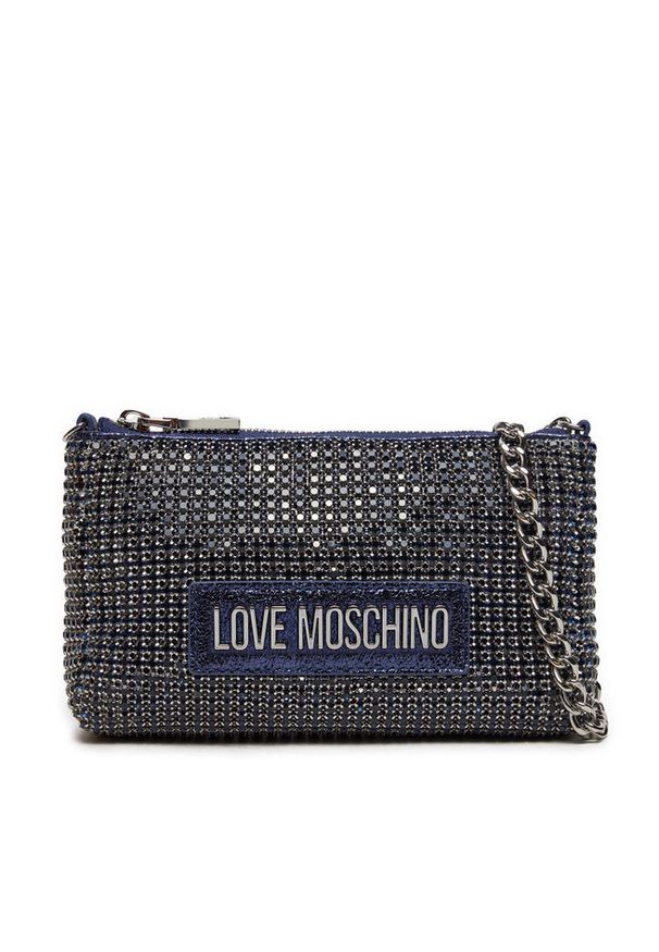 Love Moschino - Torebka LOVE MOSCHINO. Kolor: niebieski