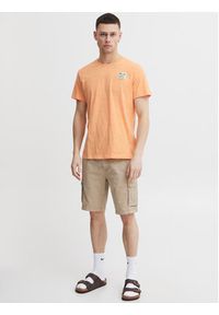 Blend T-Shirt 20715318 Pomarańczowy Regular Fit. Kolor: pomarańczowy. Materiał: bawełna #4