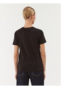 Just Cavalli T-Shirt 75PAHG06 Czarny Regular Fit. Kolor: czarny. Materiał: bawełna