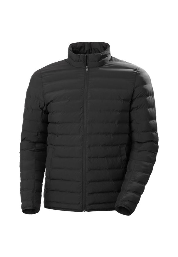 Kurtka izolowana Helly Hansen Mono material. Kolor: czarny. Materiał: puch