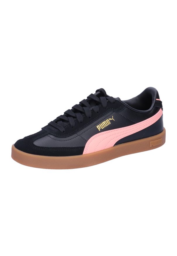 Buty do chodzenia damskie Puma Club Ii Era. Kolor: czarny. Materiał: skóra. Szerokość cholewki: normalna. Sport: turystyka piesza