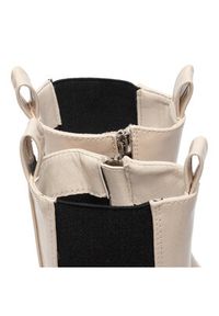 DeeZee Botki ZALY21025-8 Beżowy. Kolor: beżowy. Materiał: skóra #7