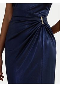 Lauren Ralph Lauren - LAUREN RALPH LAUREN Sukienka wieczorowa 253P04060002 Granatowy Slim Fit. Kolor: niebieski. Materiał: syntetyk. Styl: wizytowy #4