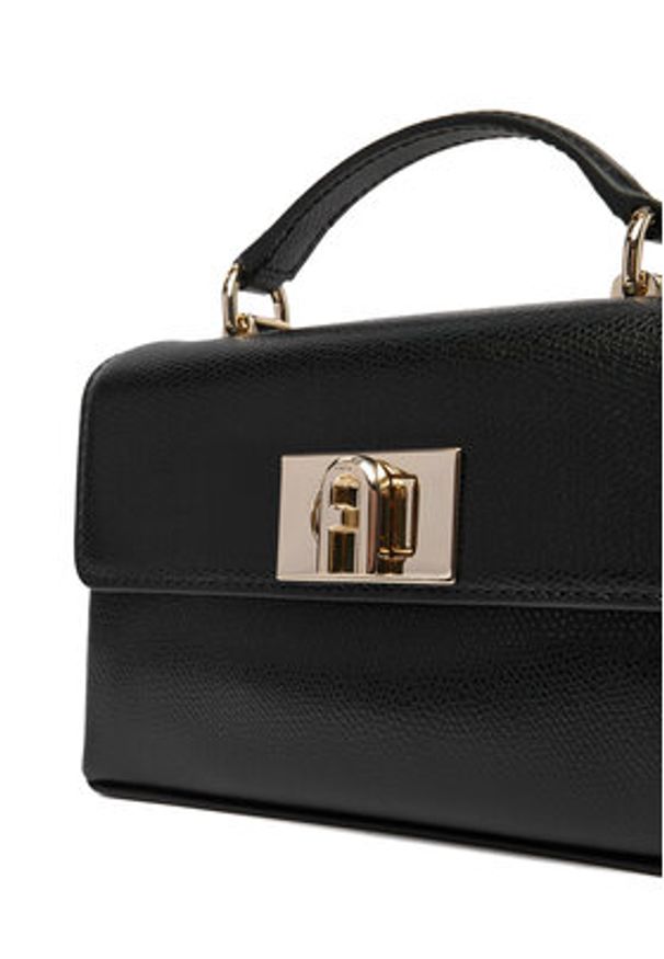 Furla Torebka 1927 Mini WE00423 ARE000 CN O6000 Czarny. Kolor: czarny. Materiał: skórzane
