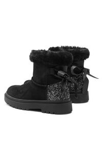 DeeZee Botki CS5592-23 Czarny. Kolor: czarny. Materiał: materiał