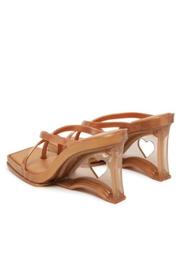 melissa - Melissa Japonki Melissa Glass Heel Ad 35801 Złoty. Kolor: złoty