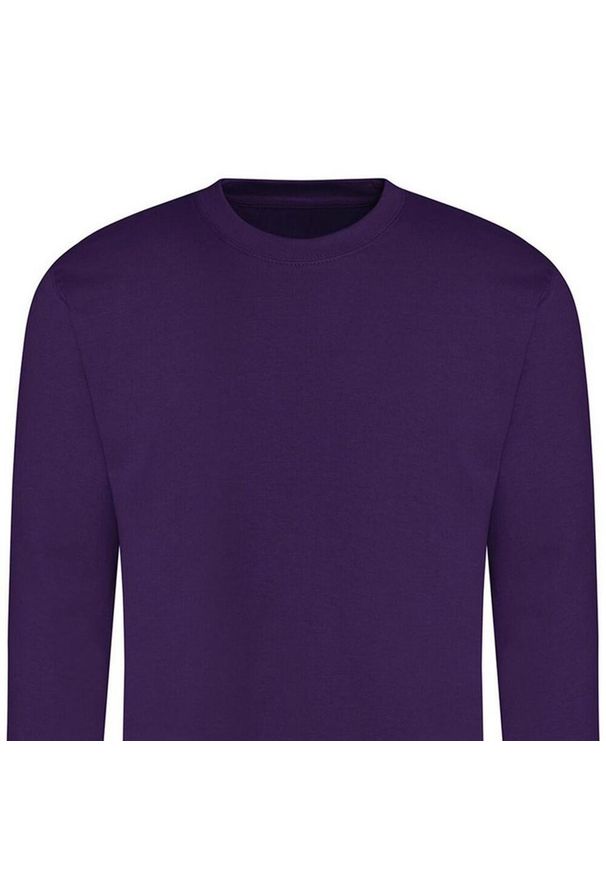 AWDIS - Zwykła Bluza Unisex Dla Dorosłych. Kolor: fioletowy
